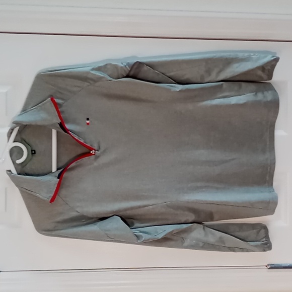 Premiere Equine Chia Technical Training Top Size M Gray Long Sleeve 1/4 Zip - Picture 5 of 15